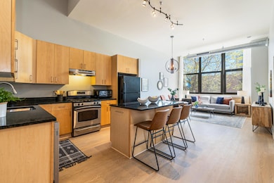 Kitchen and Living Room