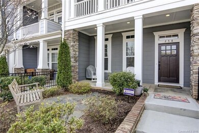 beautiful fenced courtyard right outside your fron