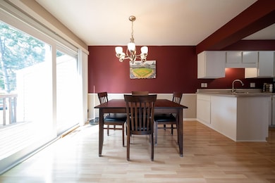 Dining room right off the deck