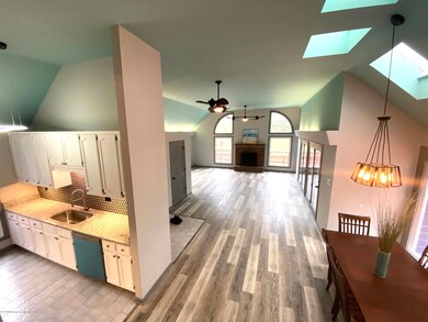 open floor plan