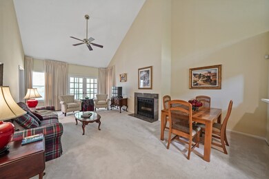 Living .and Dining Room combo features neutral déc