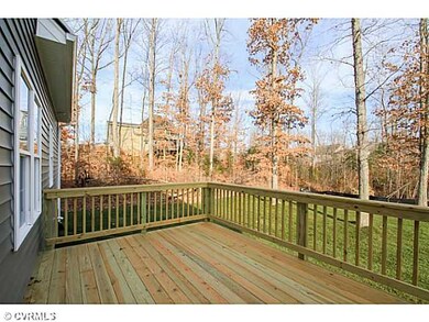 Exterior Back - Custom Deck..Nice size!