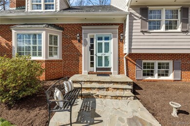 So charming with blue stone walkway-