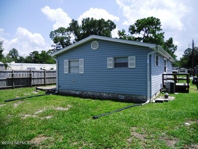 Back View of Home