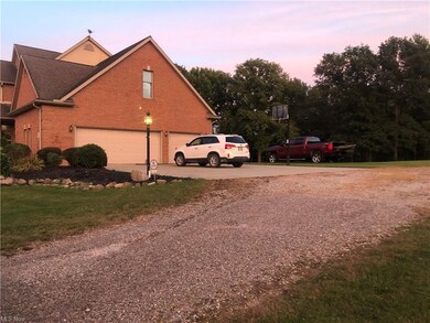 Three car attached garage