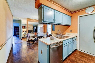 Kitchen view of Living Room