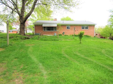 Back view of house