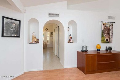 Entrance to kitchen