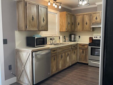 kitchen with updated appliances