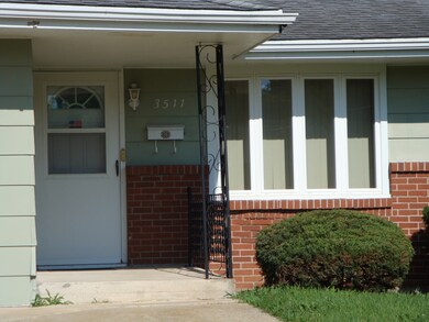 Welcoming front door