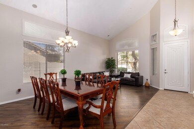 Front entry living/dining