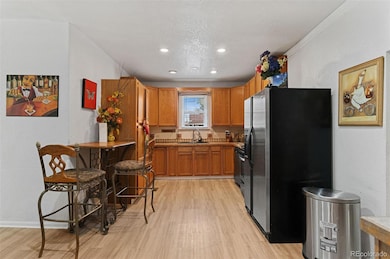 Very spacious kitchen.  All appliances stay!