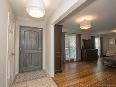 Entry and coat closet to the left of picture.