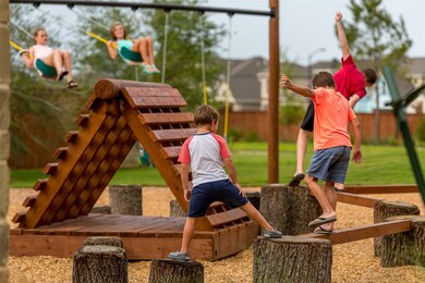 They will burn plenty of energy playing in the community.