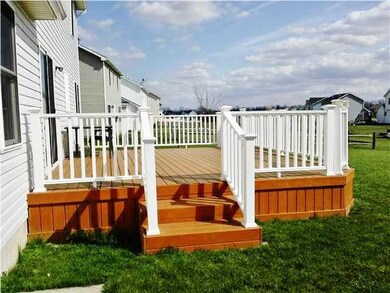 Patio/Deck The rear deck is your ticket to relaxat