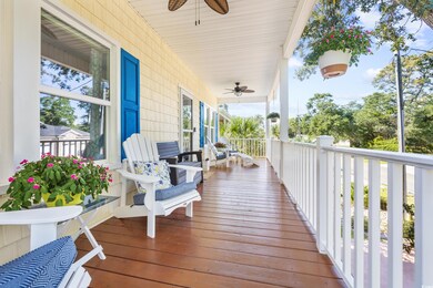 Expansive Carolina Front Porch