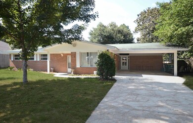 front with carport