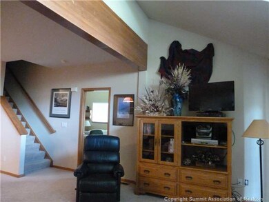 Living Room. Attractive furnishings accented by hi