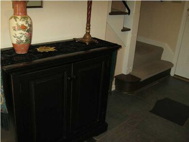 Slate entry & hallway