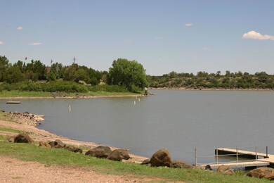 Beach and Swim area to left of boat laun