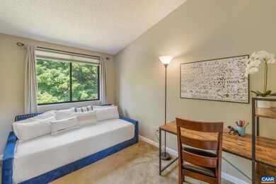 Solarium/den offers optimal flex space for guests,