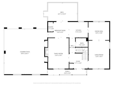 View of home floor plan
