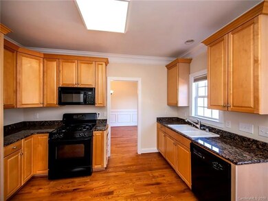 Granite Counters And Gas Range
