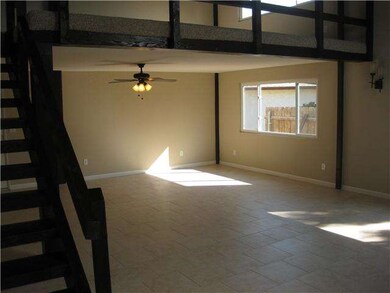 Huge room and a loft to boot !