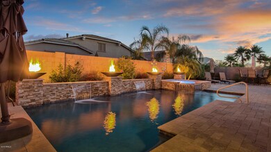 Heated and cooled pebble tec pool
