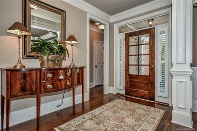 Gracious entry foyer