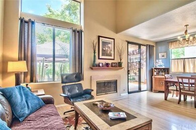 Expansive and well-lit living and dining area with