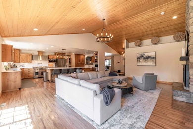 Vaulted Living Room