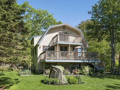 Exterior Front. Well landscaped grounds