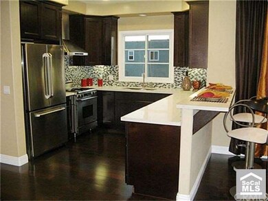 open, bright kitchen