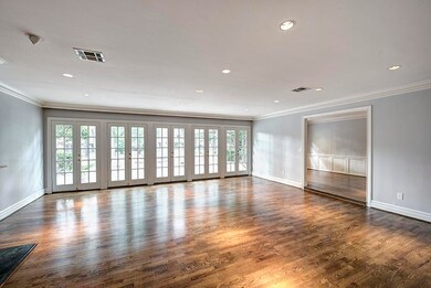 LIVING ROOM features new hardwood flooring and Fre