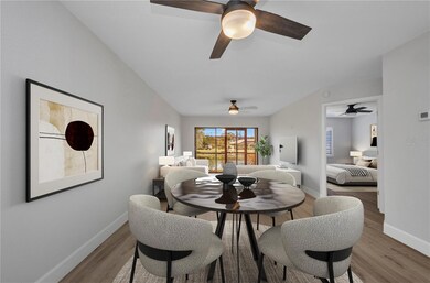 Virtually Staged Dining Area