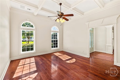 Library/Den to the right of the entry