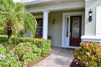 Welcoming front porch