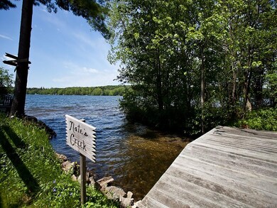 Not only a lake, but a creek, too offering privacy