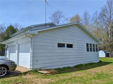 2-Car Garage, Partly Insulated