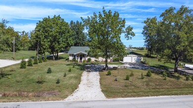 Front aerial view