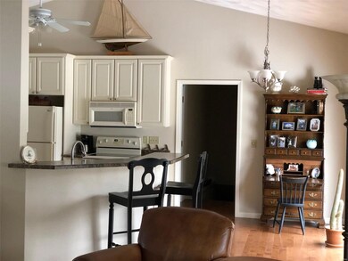 Kitchen and dining area