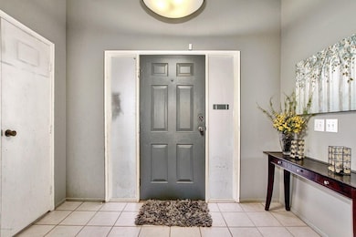 Interior front door