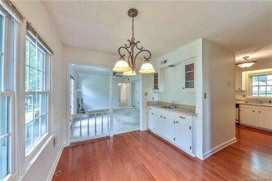 Breakfast area and wet bar open to Family room and