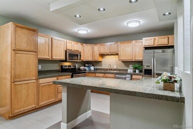 Kitchen w/ ample storage space