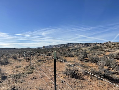 W boundary looking W toward hiking areas