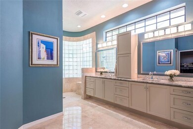 Dream bathroom completely updated with dual vanity