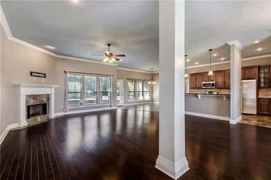 Open living area...