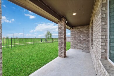 Extended covered patio