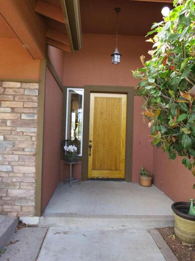 Large Door at Front Entry
